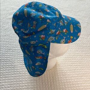 Lucky Kids sunhat, unisex, age 3-4 years, Sz 50cm, polyester shell, cotton lined
